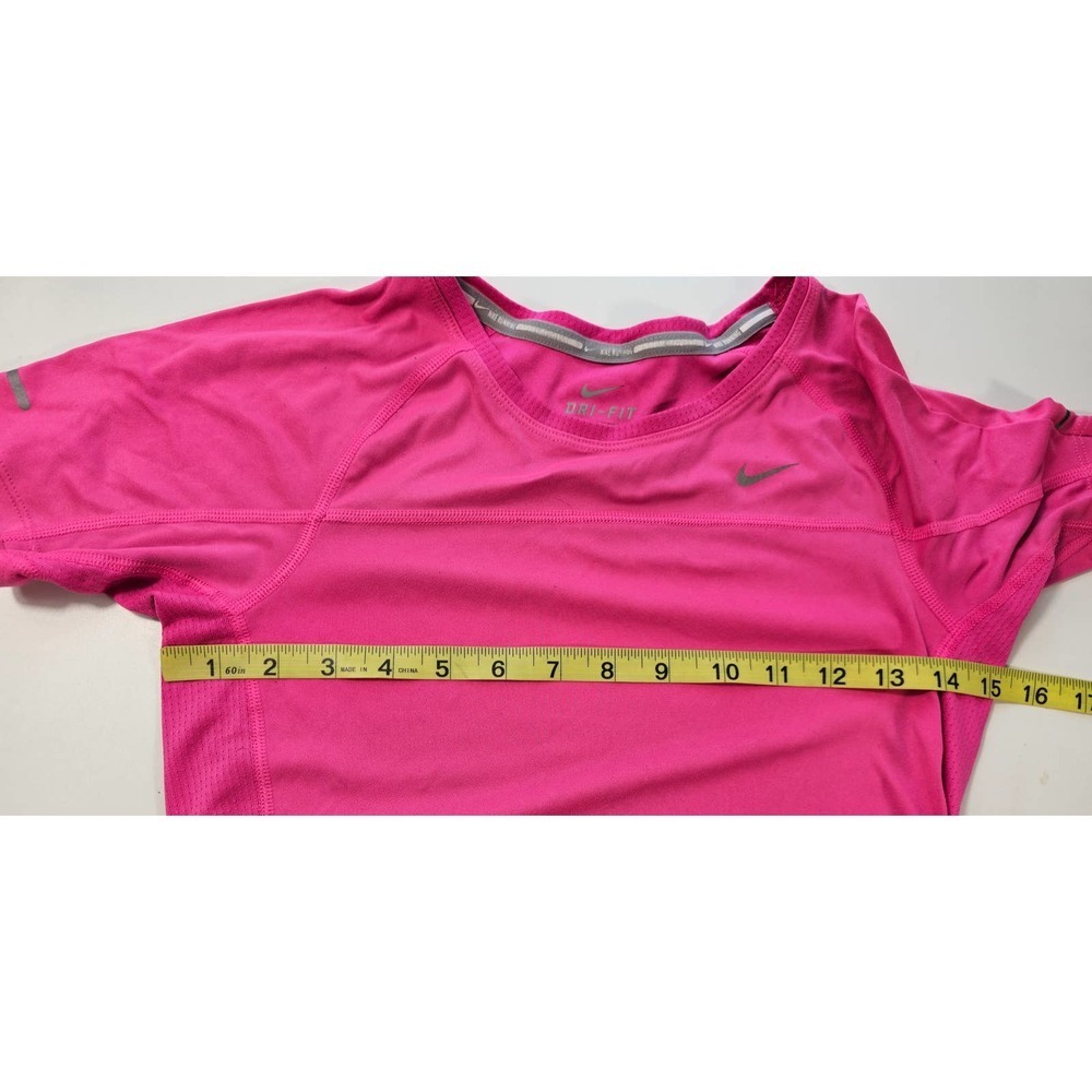 Lot of 2 XS hot pink activewear tops running workout # - Picture 5 of 5